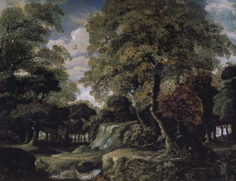 Jan van der Heyden Forest landscape Germany oil painting art